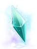 Blue Crystal Shard