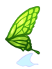 Green Butterfly Wing