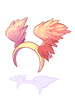 Costume Blazing Angel Wings