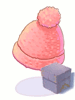 Pink Beanie Hat Box