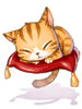 Sleeping Kitty Cat