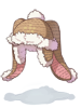 Rabbit Ear Knitted Hat