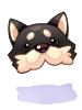 Black Shiba Inu Hat