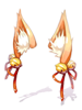 Fox Ears Bell Ribbon