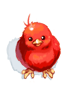 Costume Love Chick Hat