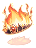 Costume Sacred Torch Coronet