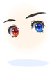 Costume Devoted Eyes