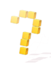 Costume Golden Question Mark