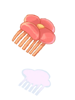 Costume Flower Hairpin
