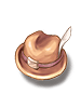 Costume Feather Bonnet