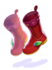 Red Eco-Friendly Shoes