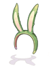 Green Bunny Hairband